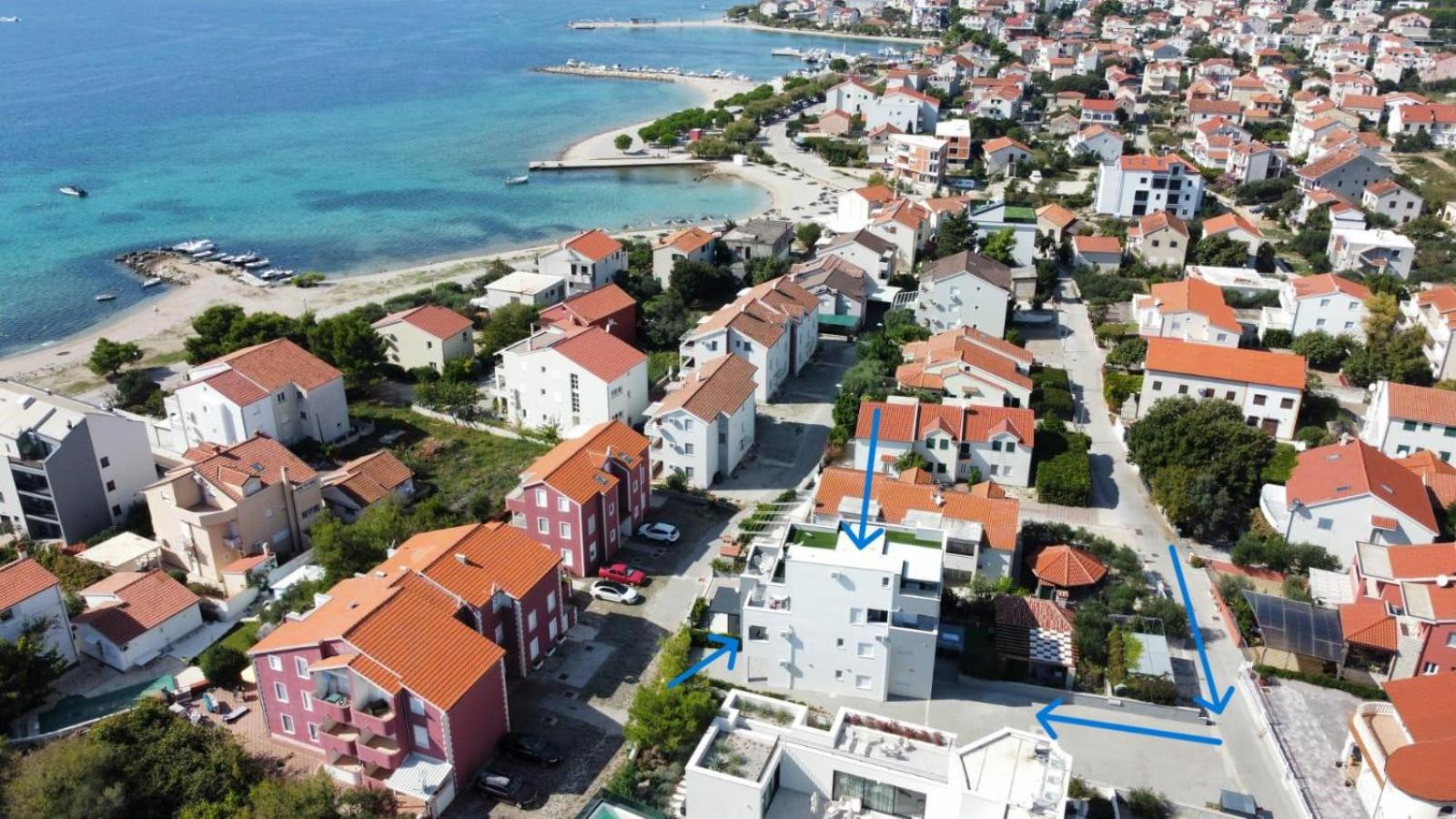 Apartman Benmi Vodice Bagian luar foto